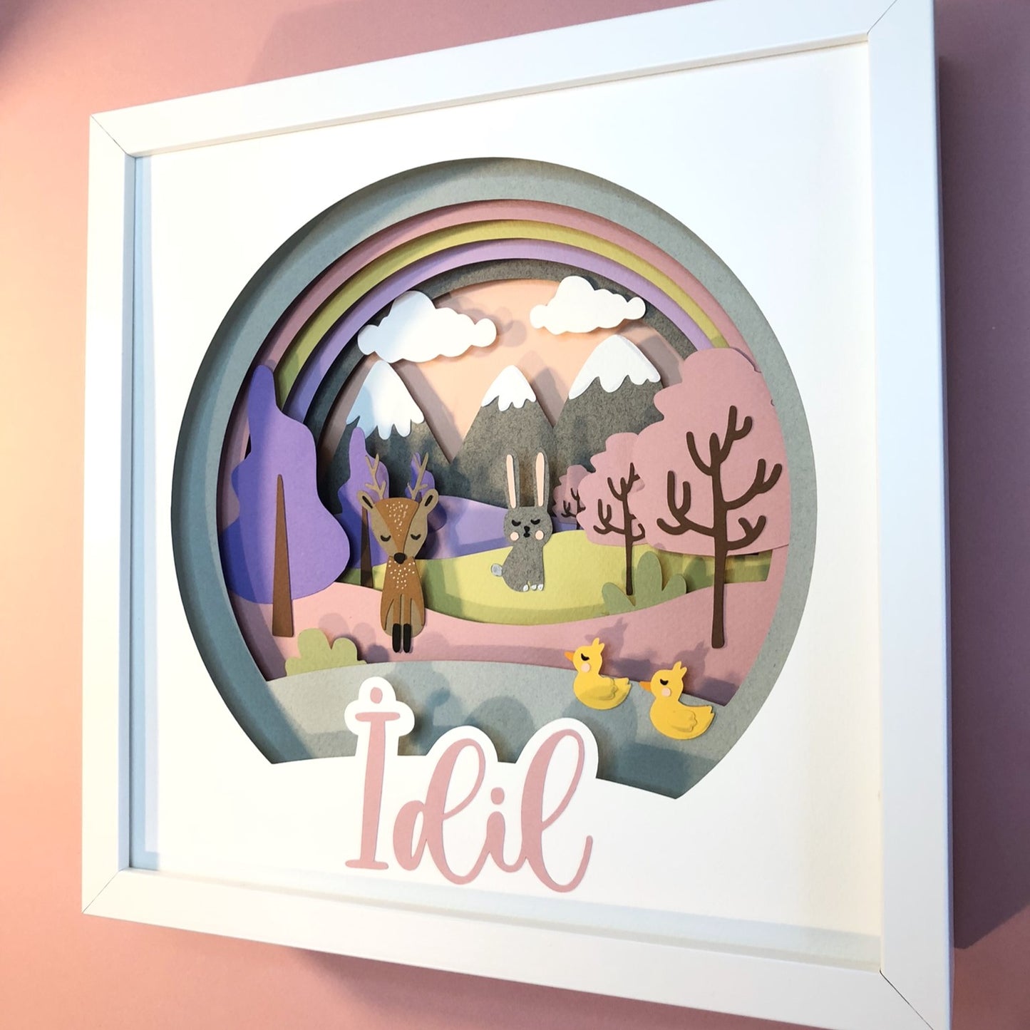 Dreamland | Personalized Paper-cut Art