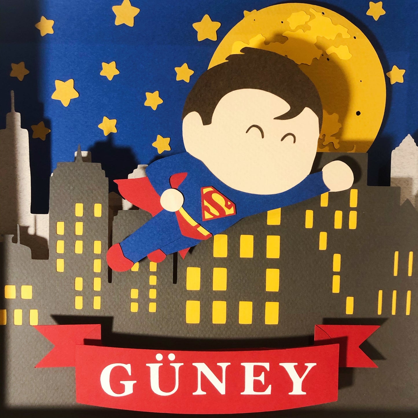 SuperKid | Personalized Paper-cut Art